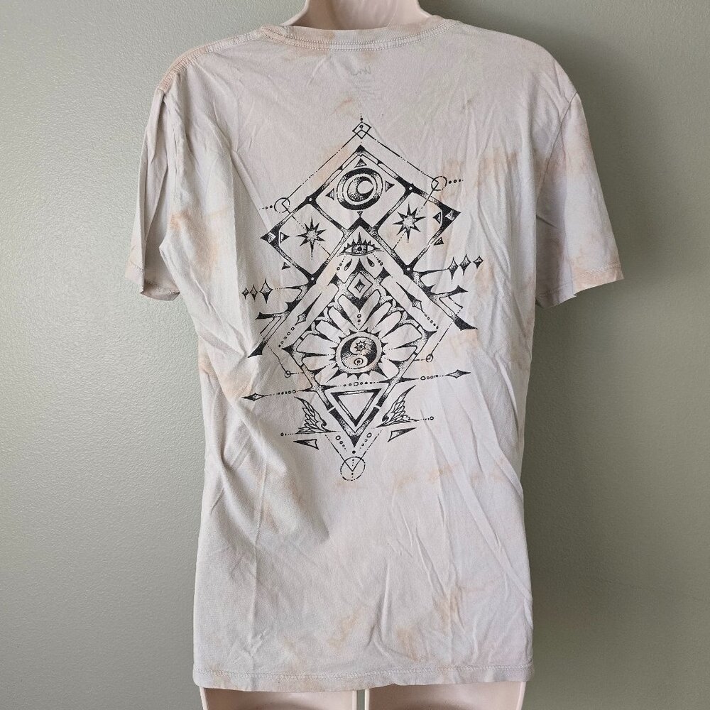 Zumiez Tie-Dye Abstract Symbol Skater Tee